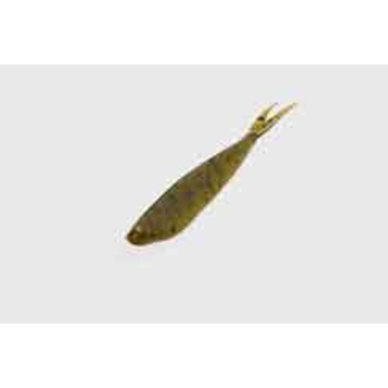 Zoom Tiny Fluke 3" 20/bag Green Pumpkin