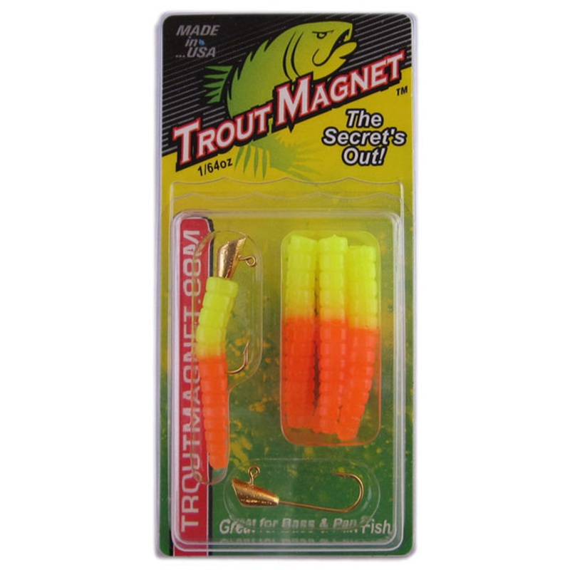 Leland Trout Magnet 1/64oz 9ct Orange/Chartreuse