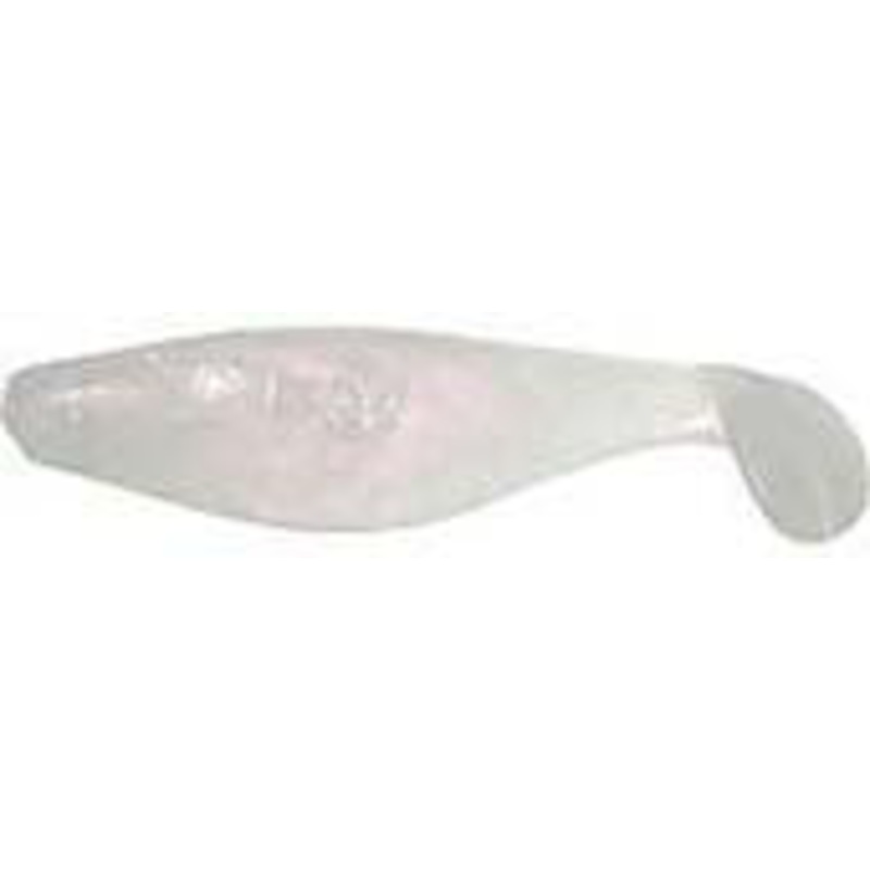 Mister Twister Sassy Shad Spin 2" 1ct/3 spares Pearl Black Back