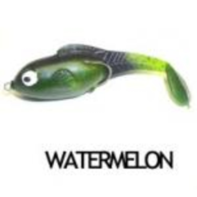 Slider 4" Worm 10ct Black Chart Core