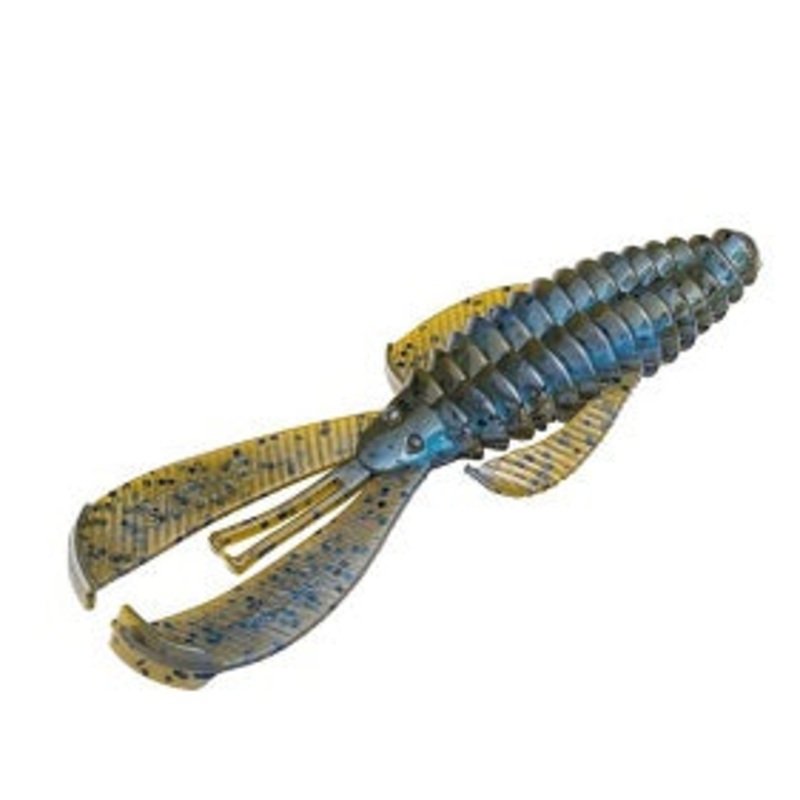 Strike King Baby Rage Bug 3in 9pk Blue Craw