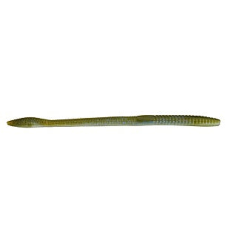 Strike King Fat Baby KVD Finesse Worm 5in 12ct Moon Juice