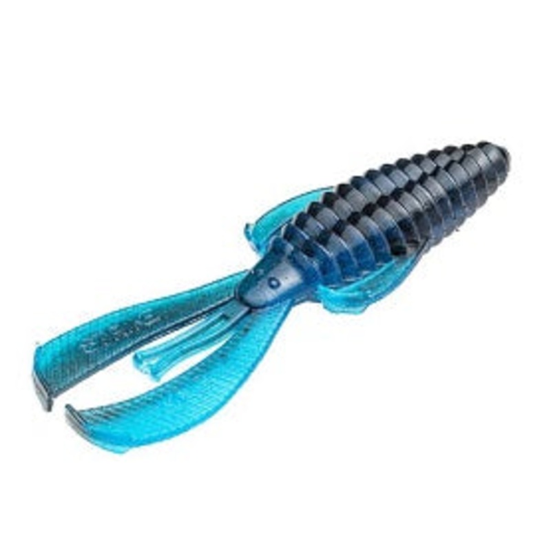 Strike King Rage Bug 4in 7pk Black Blue Swirl