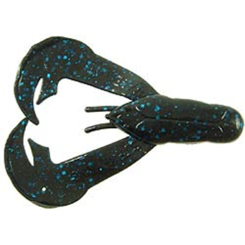 Strike King Rage Chunk 7ct Black Blue Flake