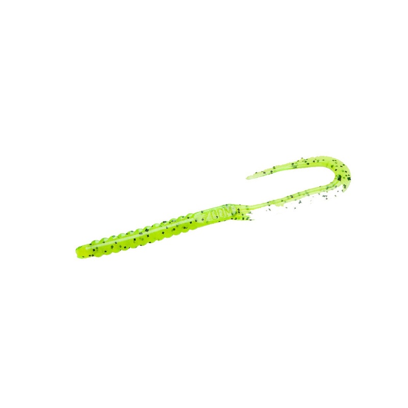 Zoom U-Tail 6in 20/bag Chartreuse Pepper