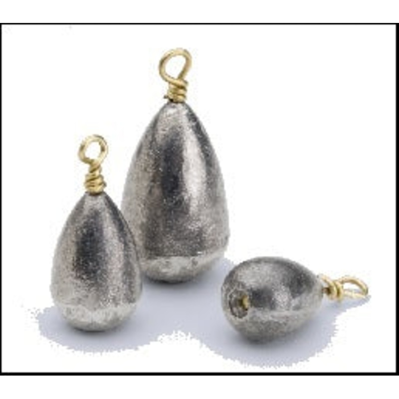 Bullet Weight Bass Casting Sinker Value Pack Bag 4ct 1/4oz