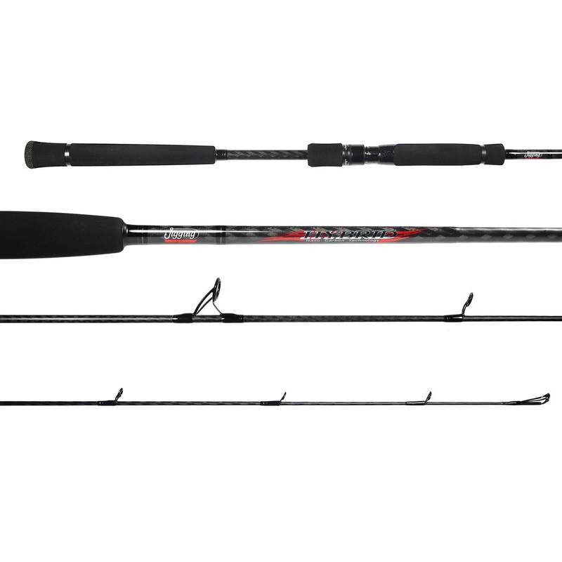 Jigging World Hybrid Nano Carbon Spinning Fishing Rods