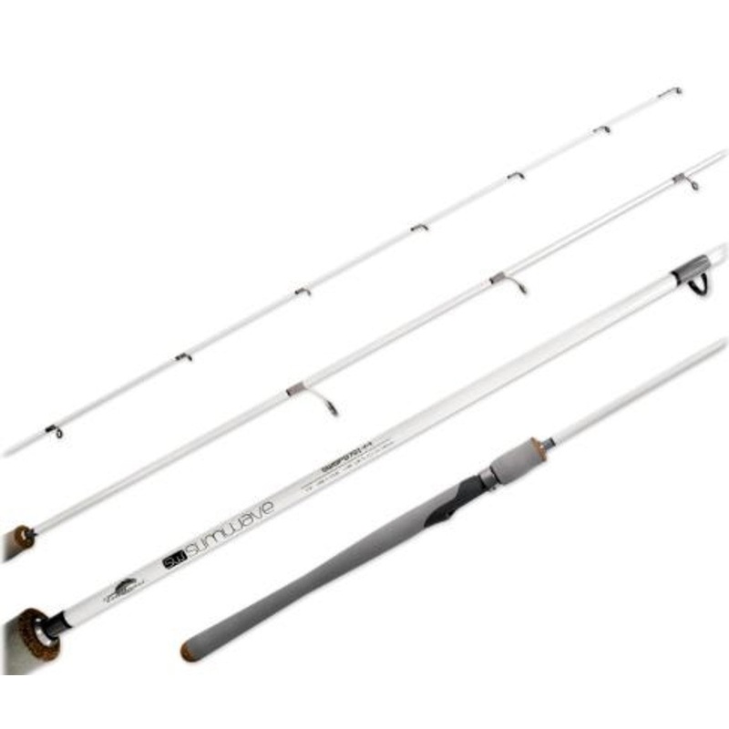Tsunami Slim Wave White Jigging Spinning Rod