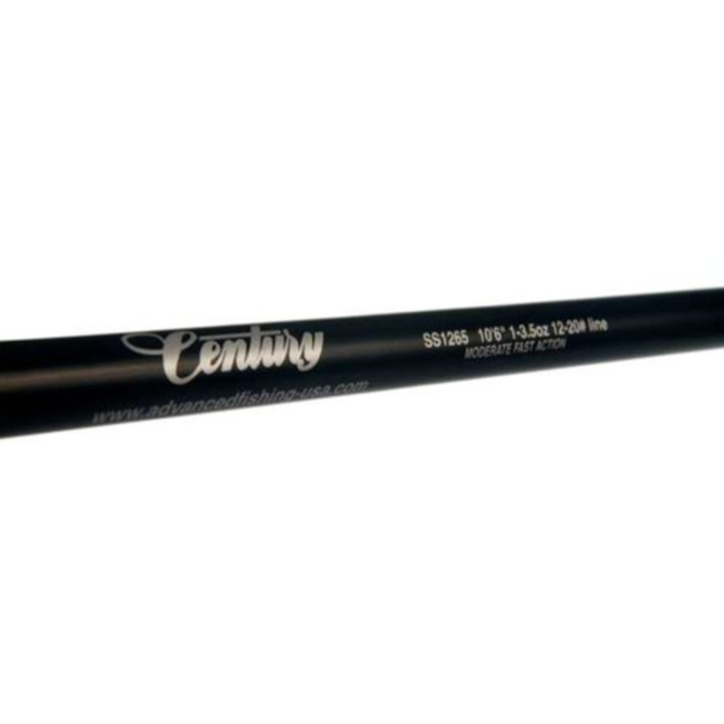 Century SS1265S Sling Shot Rod 10'6" Spin 2pc 50/50 Fast 1 - 3 1/2oz 12-20#
