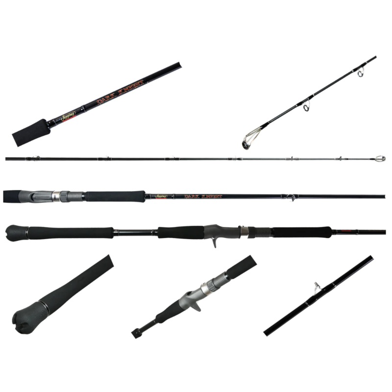 Jigging World JW-DKC-72 Dark Knight Casting Rod 7'2"