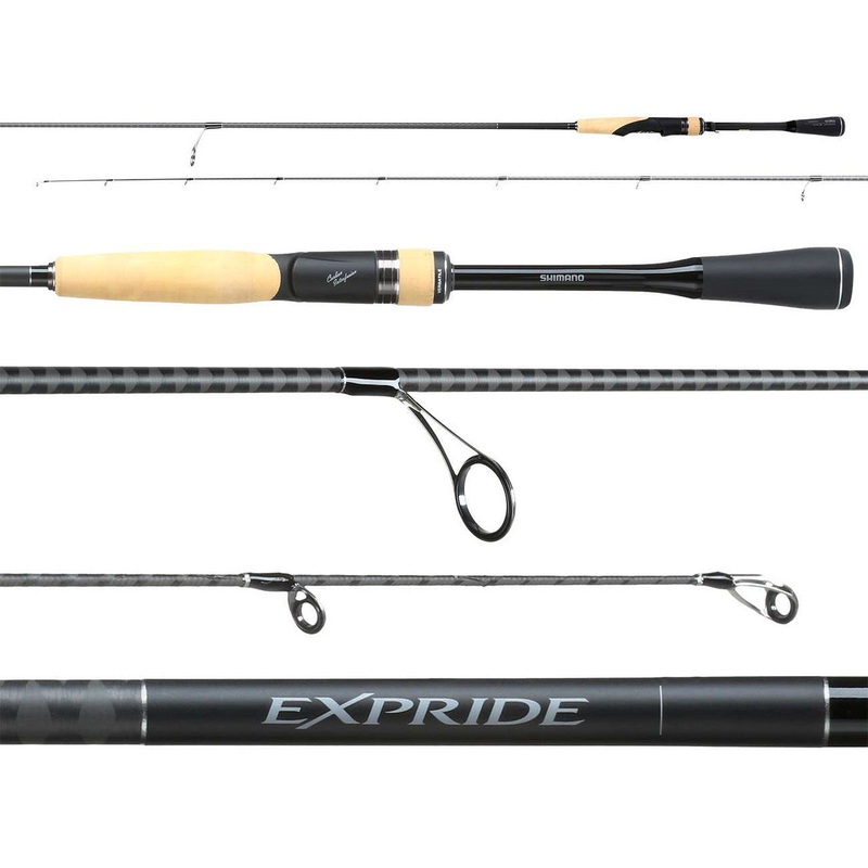 Shimano EXS72MLB Expride B Spinning Rod, 7'2", ML