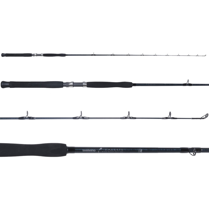 Shimano Tallus Trolling Slick Butt Roller Stripper Tip Ring Guided Rods