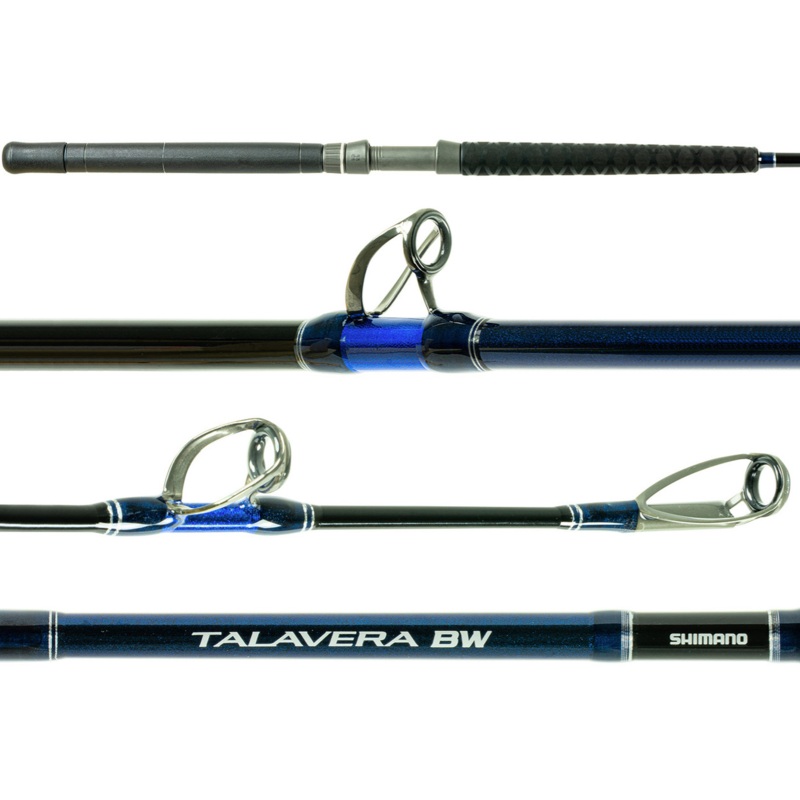 Shimano TEBC60HSBA Talavera Bluewater Ring Guide Slick Butt Rod - 6' - 20-40lb