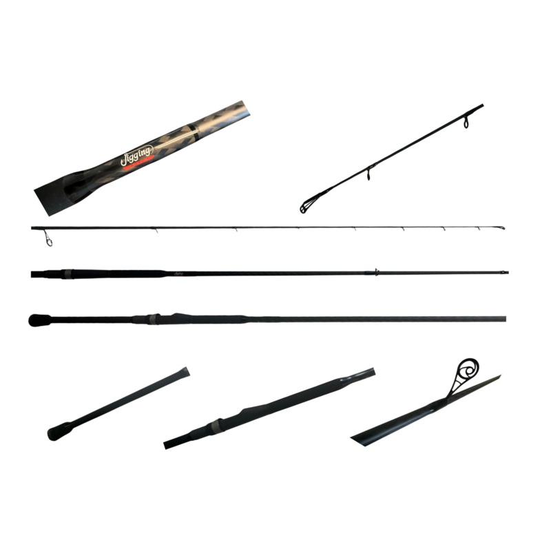 Jigging World Custom Black Out Night Ranger Spinning Rod