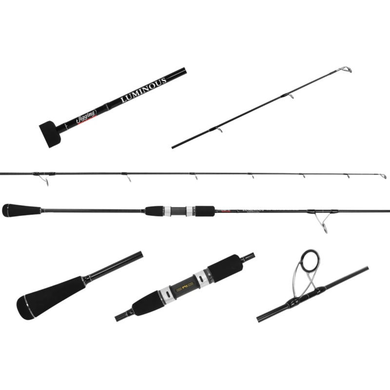 Jigging World Luminous Slow Pitch Spinning Rods
