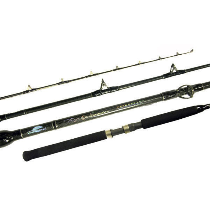 Tsunami Trophy Wire Line Bunker Spoon Casting Trolling Rods