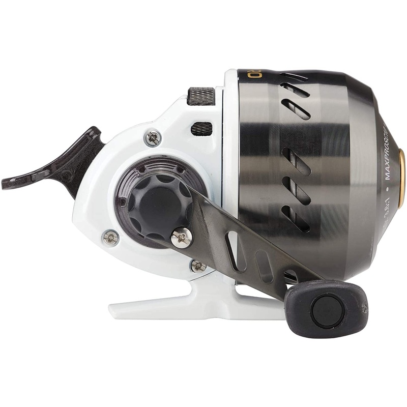 Abu Garcia MAXPROSC10 Max PRO Spincast Reel, 4 BB, QuadCam Pickup, Alum. Spool