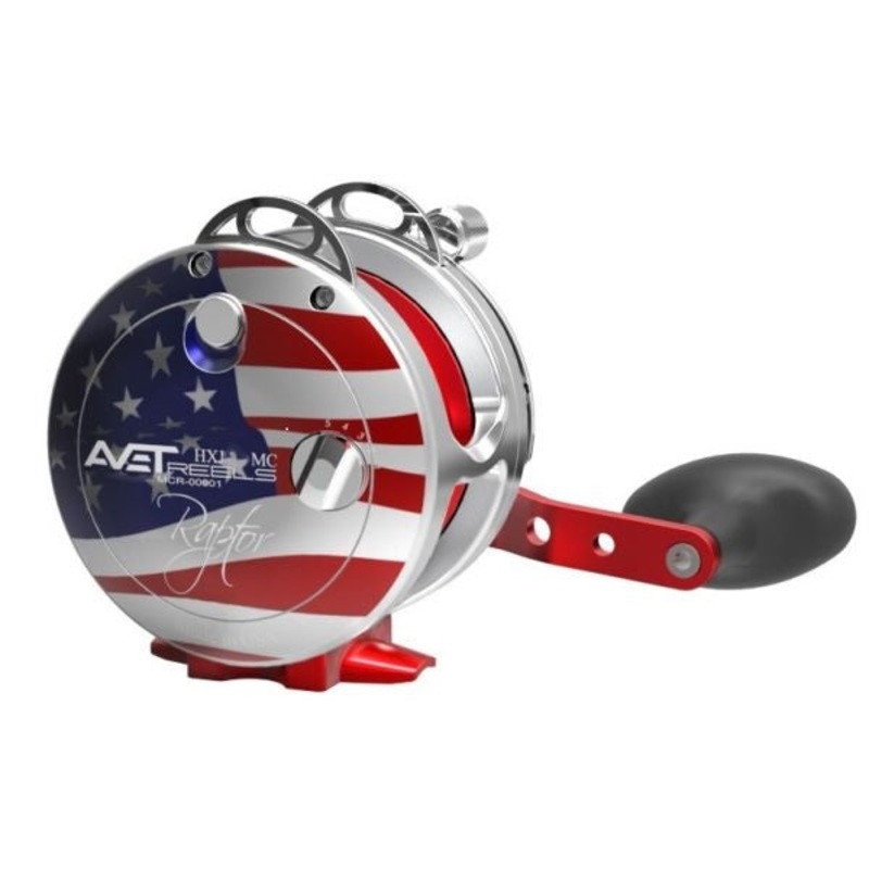 Avet HX3 3 Speed MC Lever Drag Raptor Patriot Special