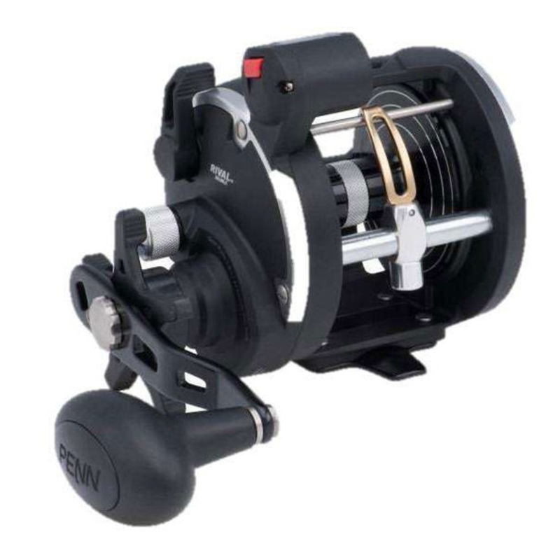 Penn Rival RIV15LWLC Level Wind 15 sz Line Counter Reel, 2 Brg, 5.1:1