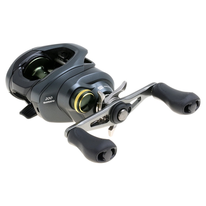 Shimano CU201XGK Curado 8.5:1 Low Profile Baitcast Reel No Box