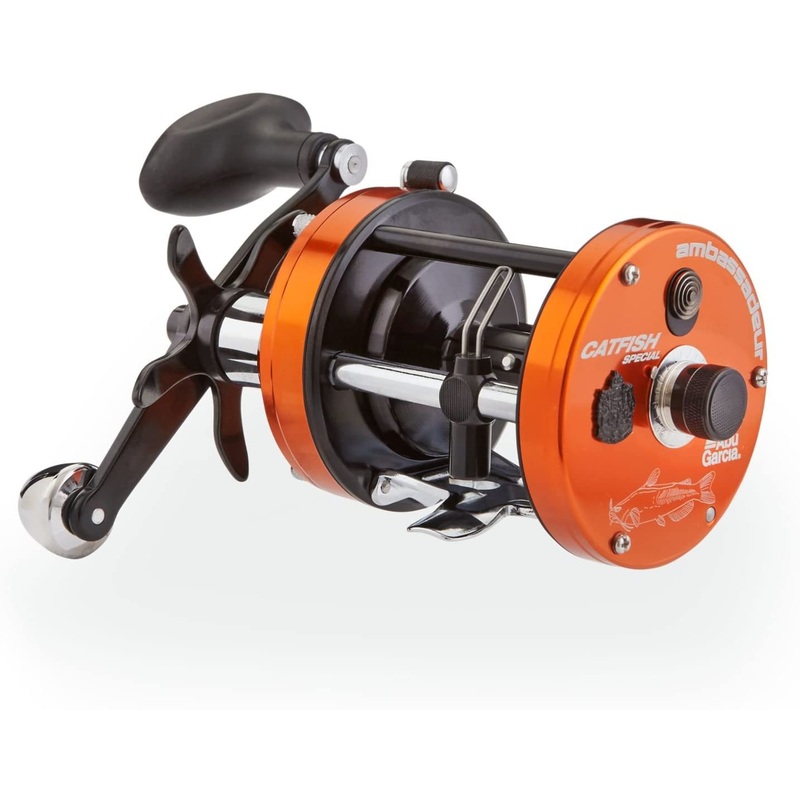 Abu Garcia C3-7000CATSPC Catfish Special Orange Baitcasting Reels