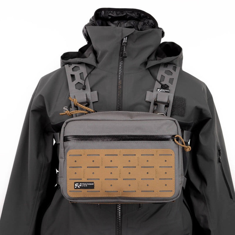 Frontier Chest Rig Angler System - Wolf Grey
