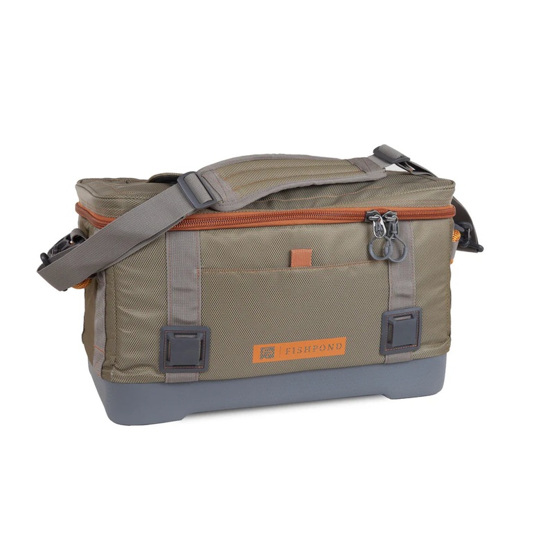 Fishpond Hailstorm Waxed Canvas Soft Cooler - Sand