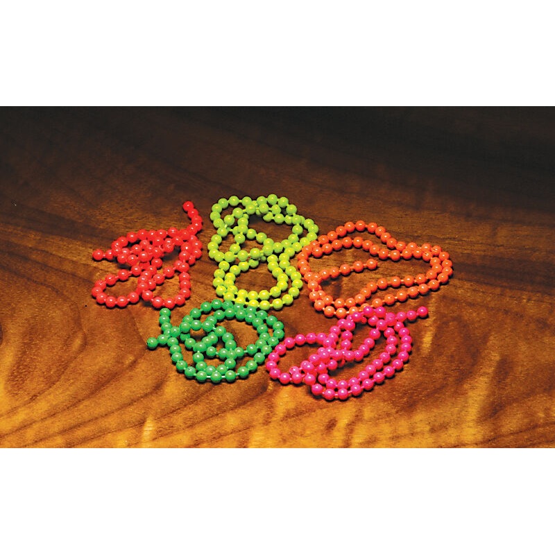 Flourescent Bead Chain Eyes - Medium