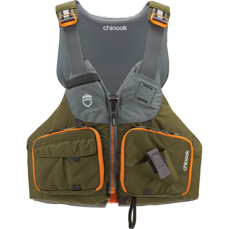 NRS - Chinook Fishing PFD - Bark
