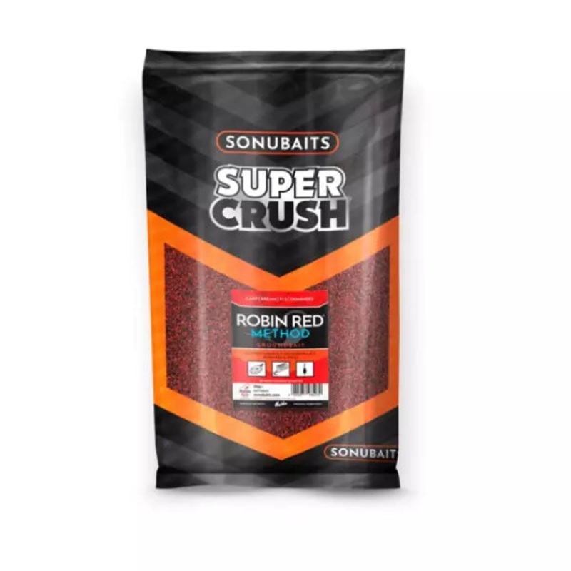 Sonubaits Super Crush Robin Red Method Groundbait