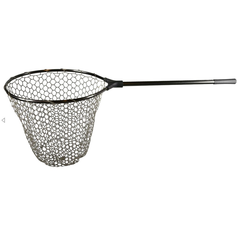 Adamsbuilt Aluminum Boat Net, 22" with Camo Ghost Netting