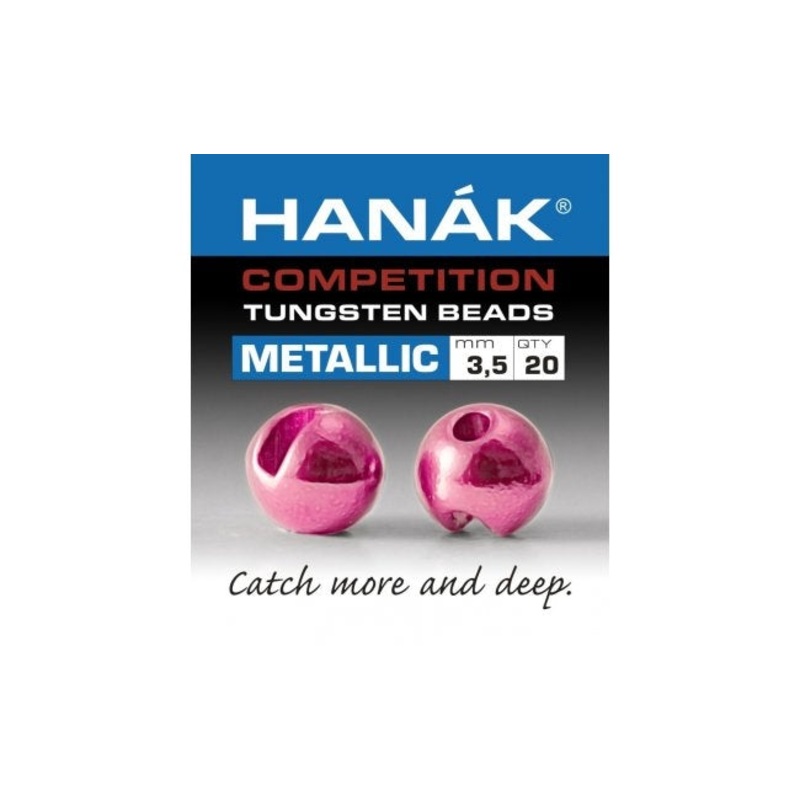 Hanak Metallic+ Slotted Tungsten Beads