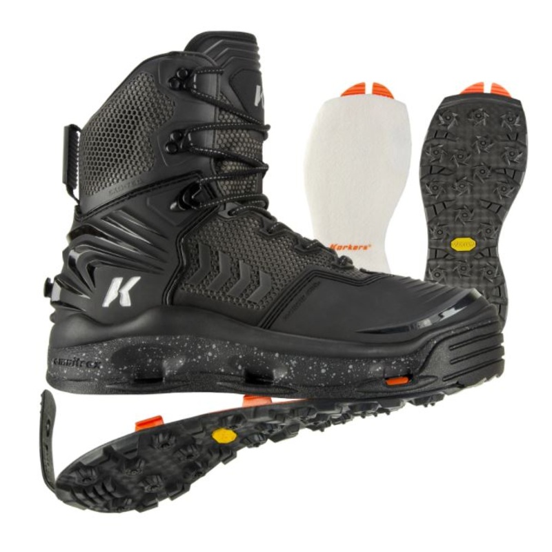 Korkers River Ops Wading boot - Felt and Vibram Soles