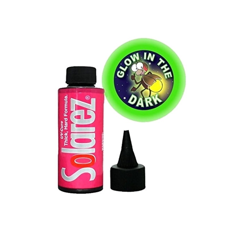 Solarez UV Cure Resin - Thick Hard GLOW 2 oz