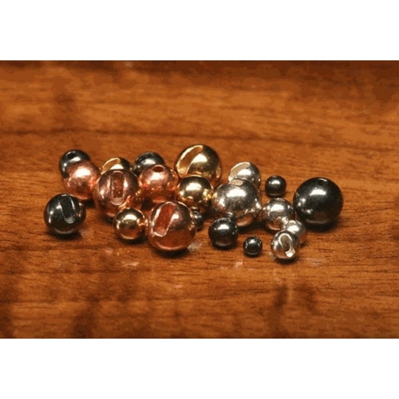 Hareline Slotted Tungsten Beads - Painted Colors