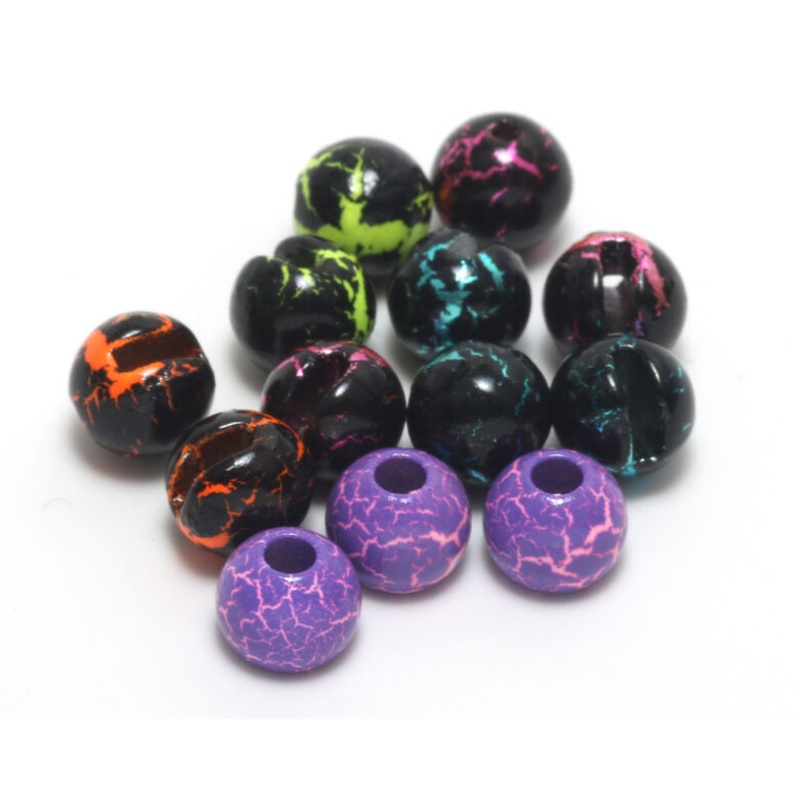 Hareline Tungsten Beads - Crackle