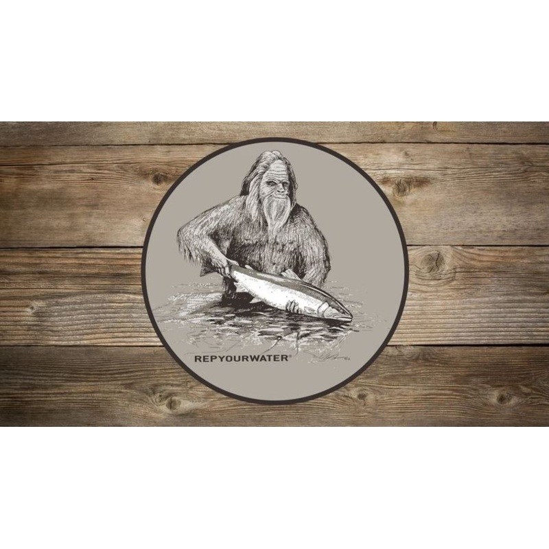 Rep Your Water - Squatch and Release Sticker