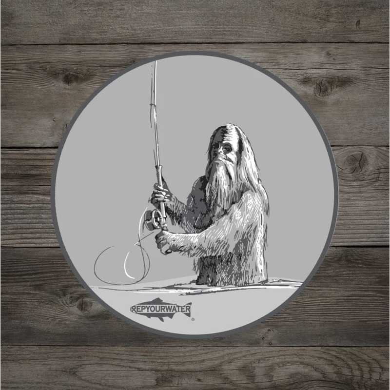 Rep Your Water - Swing. Squatch. Repeat. Sticker
