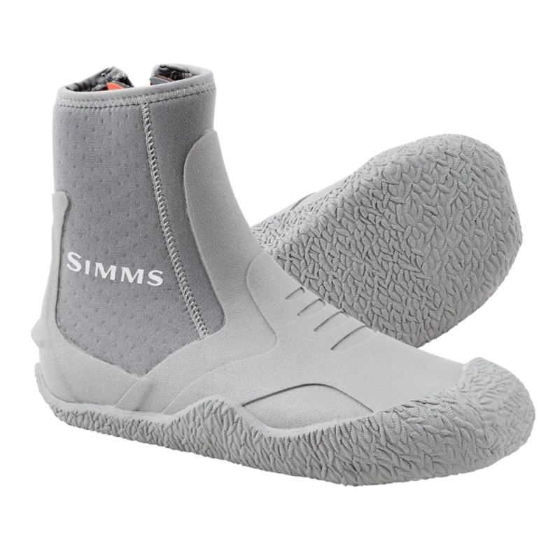 Simms ZipIt II Flats Booties - Light Grey