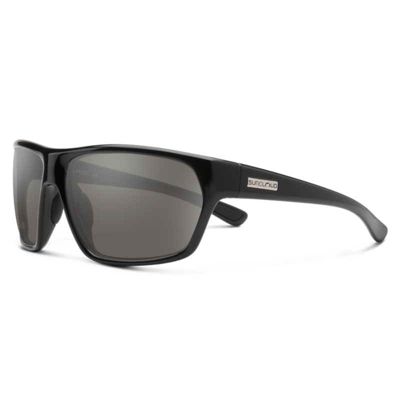 Suncloud Boone - Black - Polarized Gray
