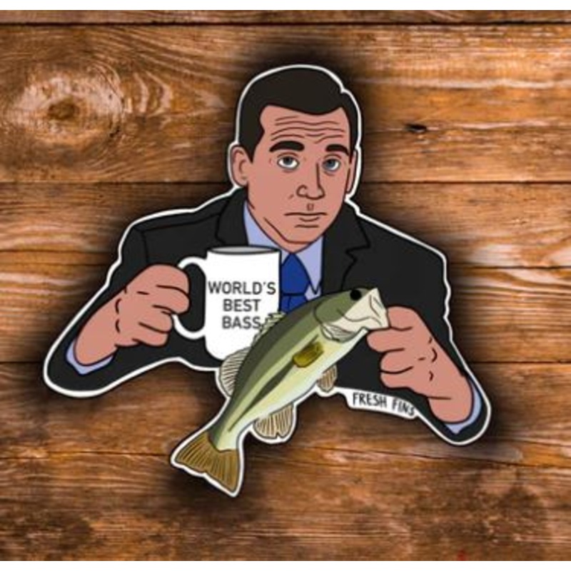 World's Best Bass Sticker