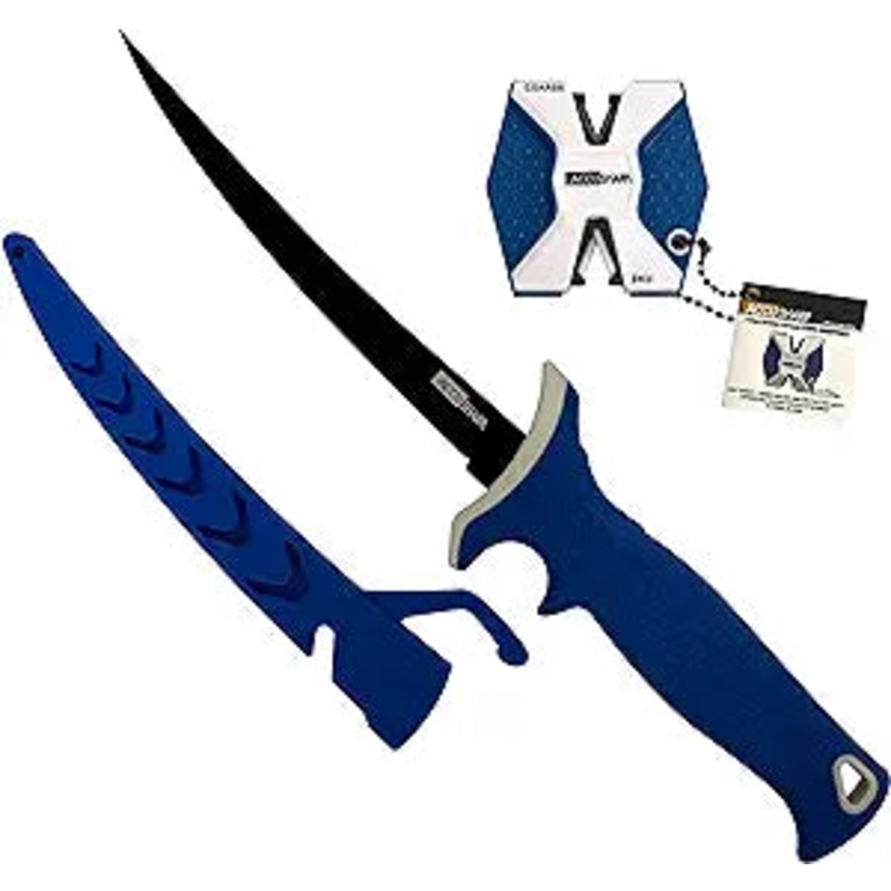 AccuSharp Fillet Knife with Two-Step Carbide-Ceramic Sharpener