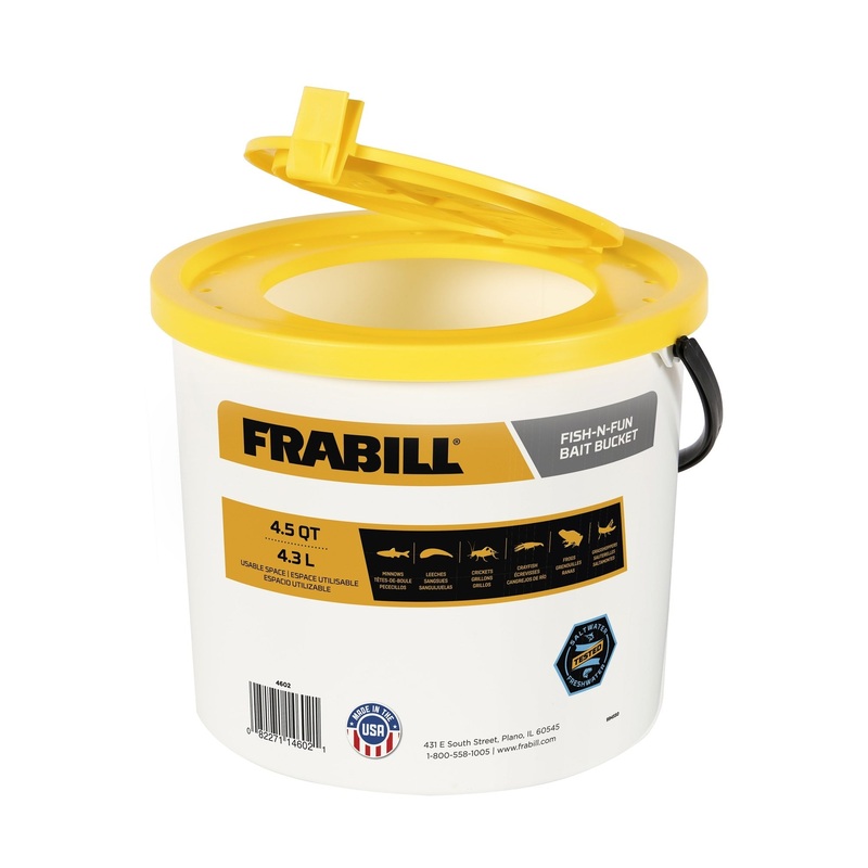 Frabill Fish-n-Fun Bucket 4.5qt