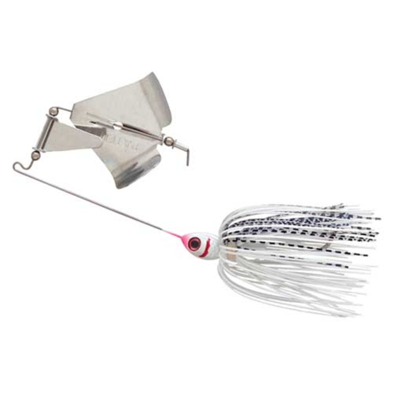 Booyah Buzz Bait 1/2 Snow White Shad