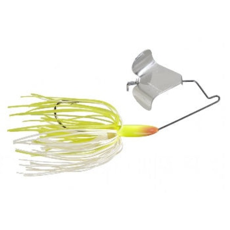 Strike King Promo Buzz Bait 1/4oz Chartreuse/White