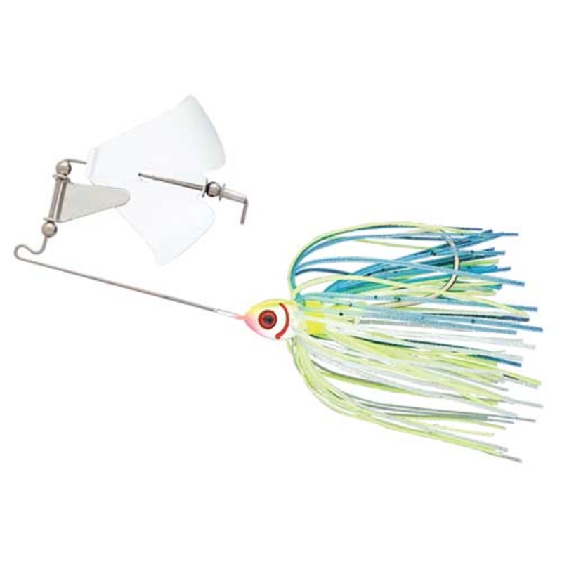 Booyah Buzz Bait 3/8oz Snow White Shad
