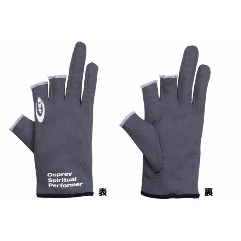 OSP cold gloves O.S.P Breath inner Glove Gray Print White: L