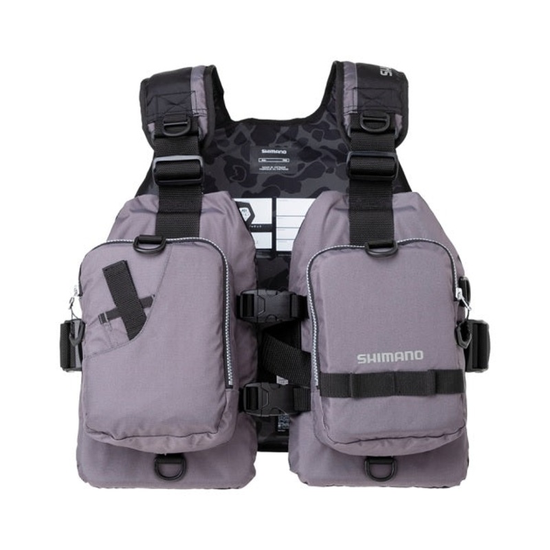 Shimano Life Jacket VF-068T Game Vest Light Gray