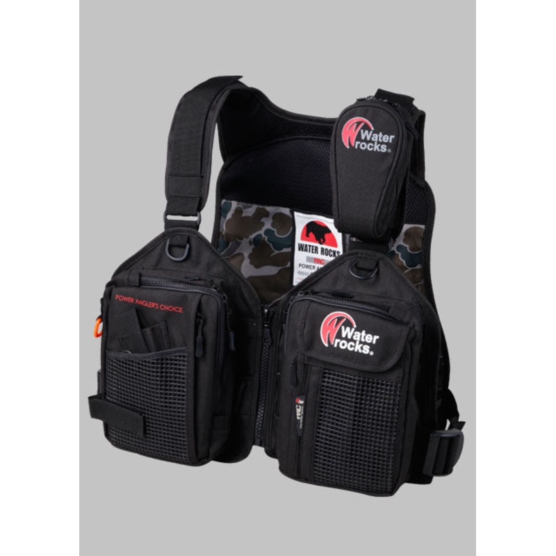 Water Rocks WRGV-6114 Game Vest Black