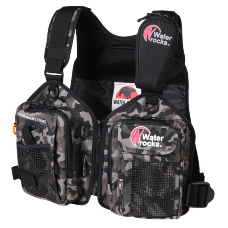 Water Rocks WRGV-6114 Game Vest Camo Free